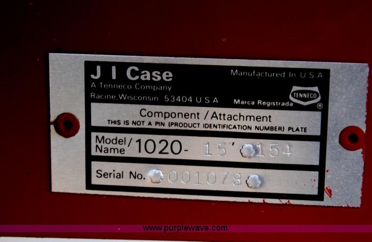 image for item G5259 Case IH 1020 flex head