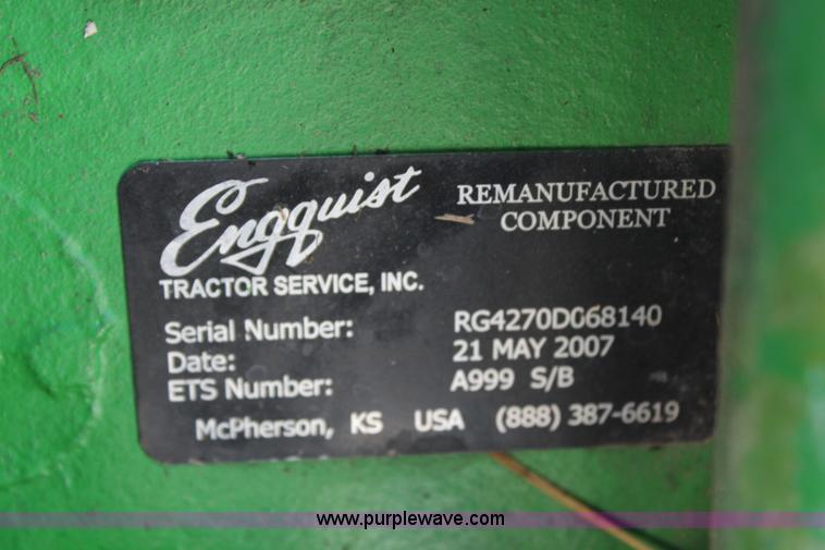 image for item G5297 1967 John Deere 3020 tractor