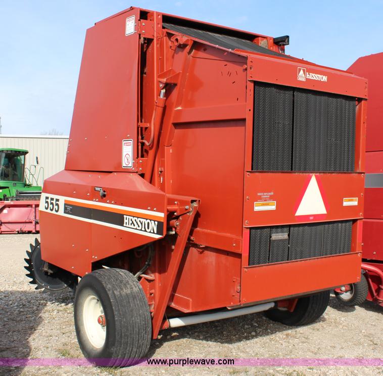 image for item G5351 Hesston 555 round baler