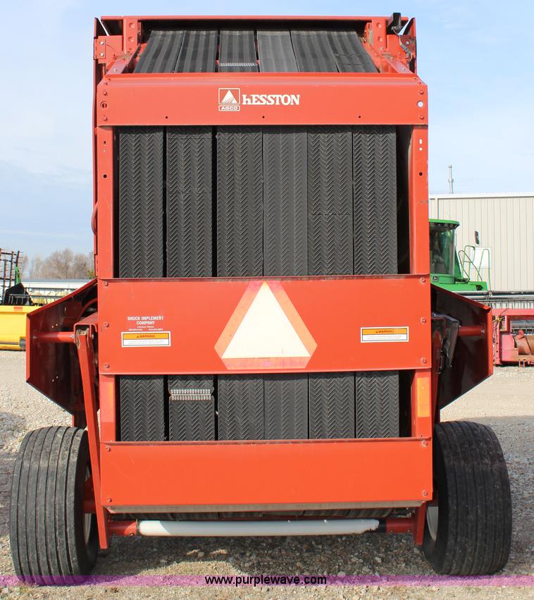 image for item G5351 Hesston 555 round baler