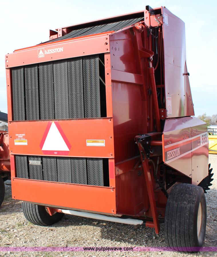image for item G5351 Hesston 555 round baler