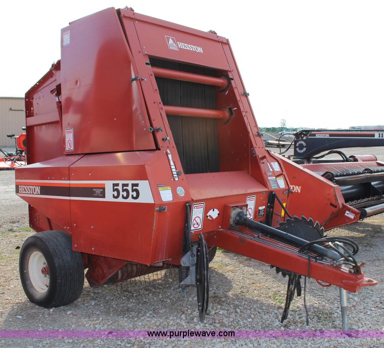image for item G5351 Hesston 555 round baler