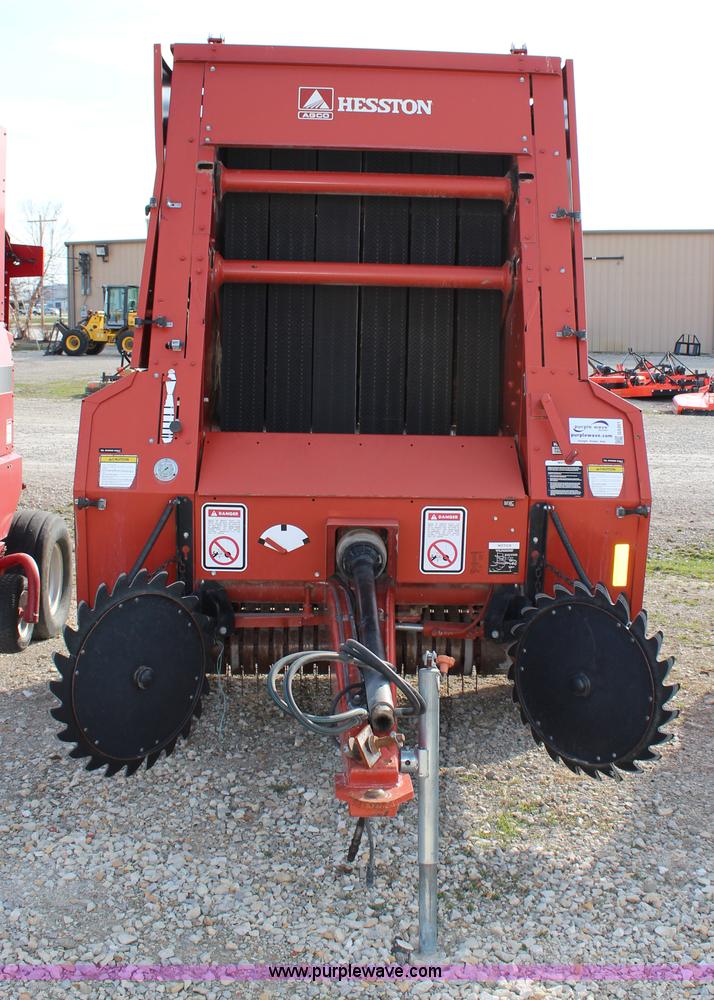 image for item G5351 Hesston 555 round baler