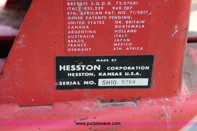 image for item G5360 Hesston Stackhand 10