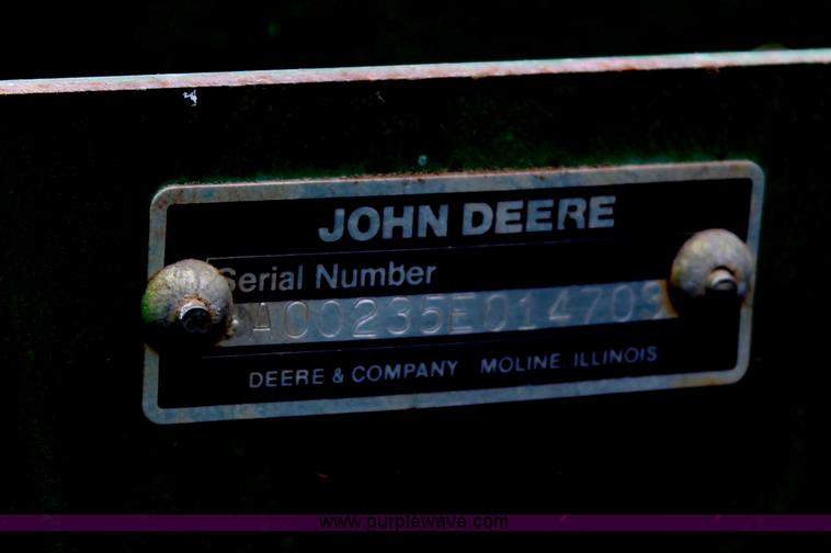 image for item G5362 John Deere 235 disk