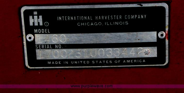 image for item G5384 1982 International 1460 Axial-Flow combine