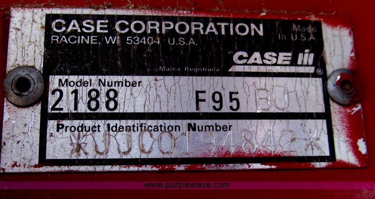 image for item G5681 1997 Case IH 2188 combine