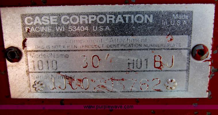 image for item G5688 1997 Case IH 1010 30' rigid platform header