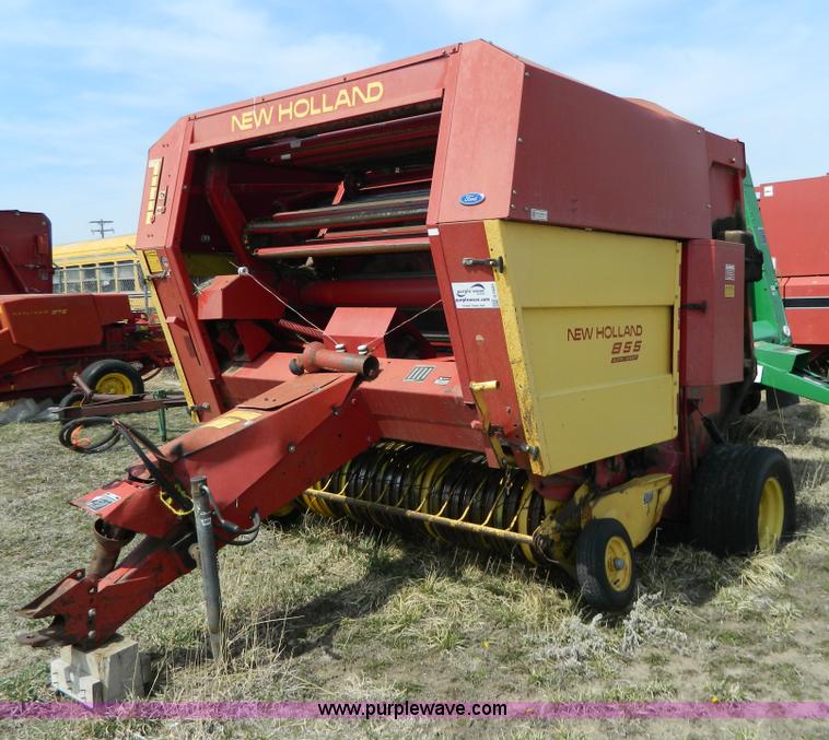 image for item G7820 1990 New Holland 855 round baler