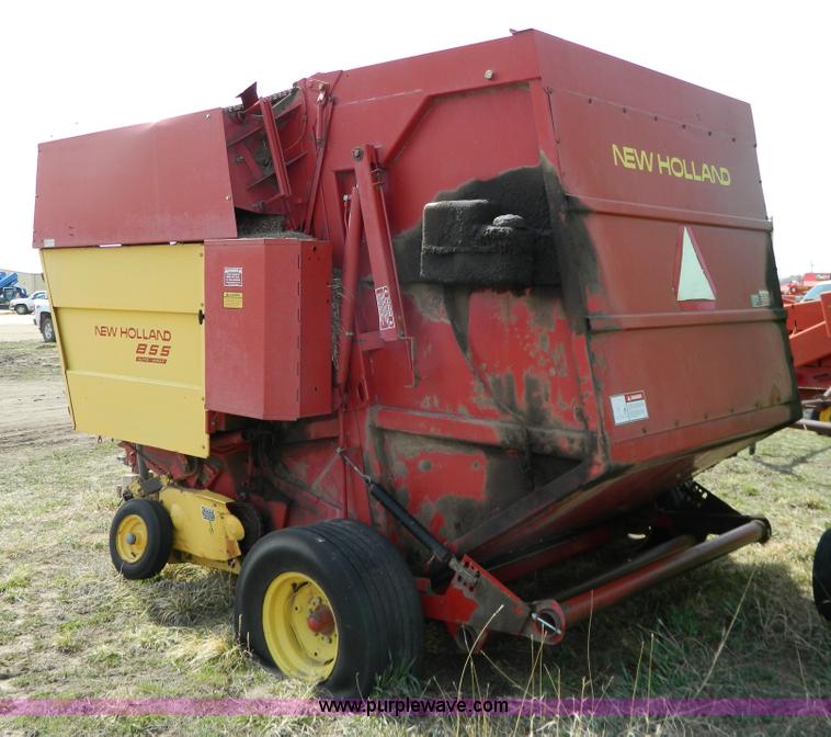 image for item G7820 1990 New Holland 855 round baler