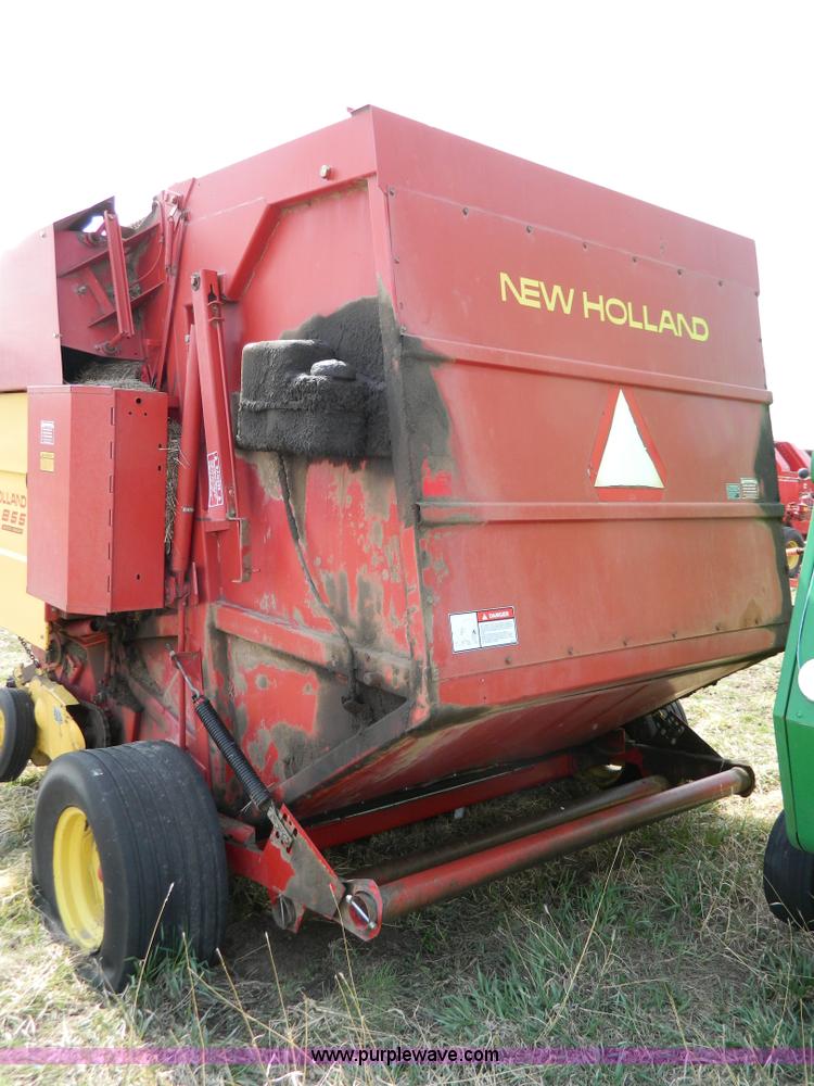 image for item G7820 1990 New Holland 855 round baler