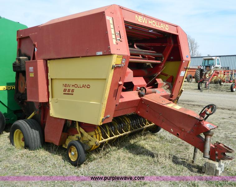 image for item G7820 1990 New Holland 855 round baler