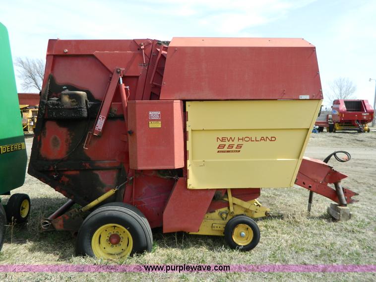 image for item G7820 1990 New Holland 855 round baler