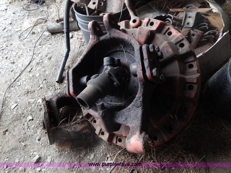 image for item V9926 1972 Case 2470 tractor cab and parts