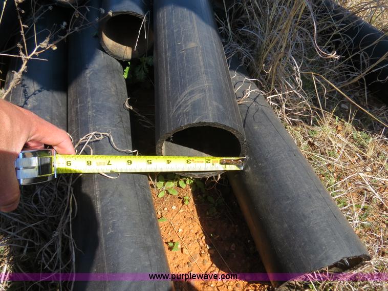 image for item B4691 Approximately 45 polyethylene pipe