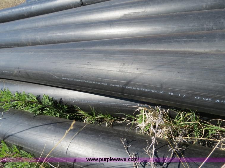 image for item B4691 Approximately 45 polyethylene pipe