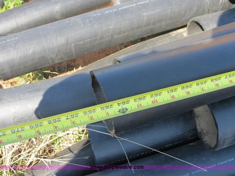 image for item B4691 Approximately 45 polyethylene pipe