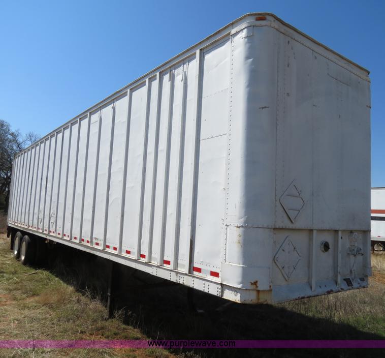 image for item B4695 1979 Trailmobile 45' dual tandem axle van trailer