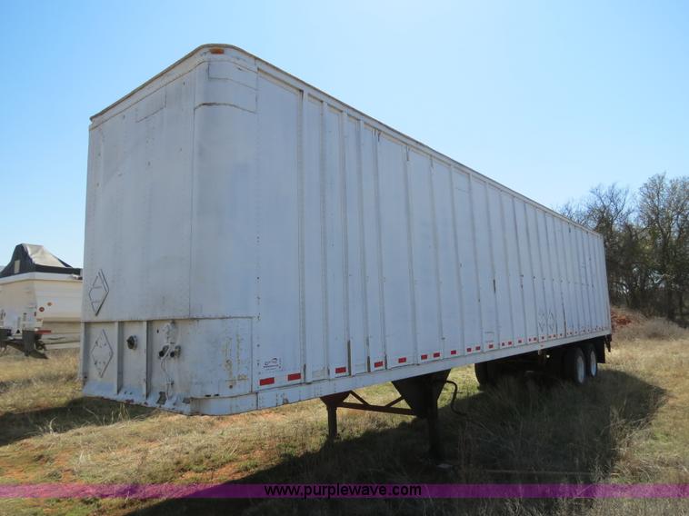 image for item B4695 1979 Trailmobile 45' dual tandem axle van trailer