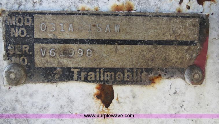 image for item B4695 1979 Trailmobile 45' dual tandem axle van trailer