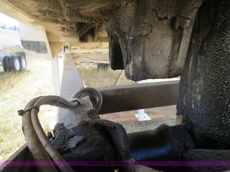 image for item B4696 1999 Lufkin 38' dual tandem axle steel end dump trailer