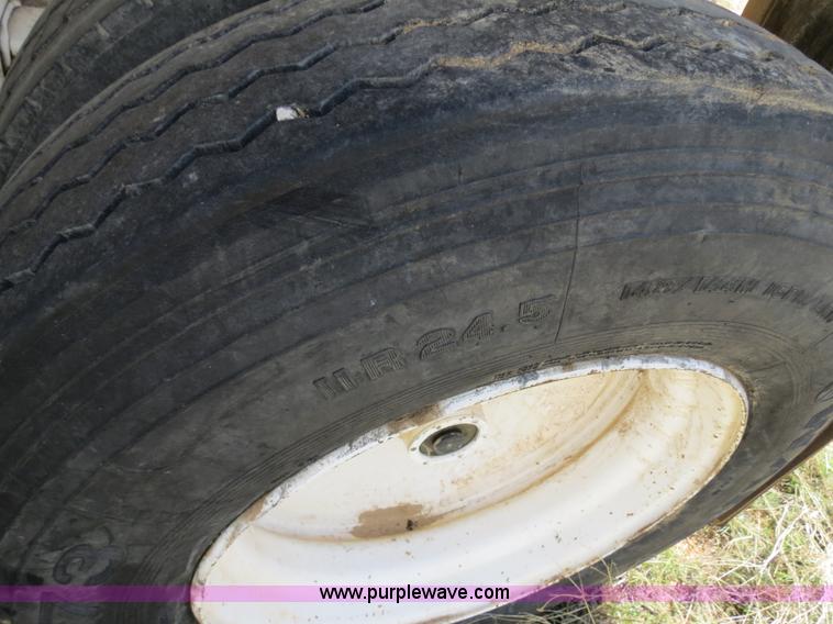 image for item B4696 1999 Lufkin 38' dual tandem axle steel end dump trailer