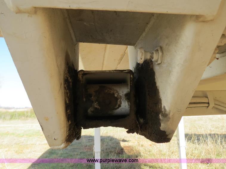 image for item B4696 1999 Lufkin 38' dual tandem axle steel end dump trailer