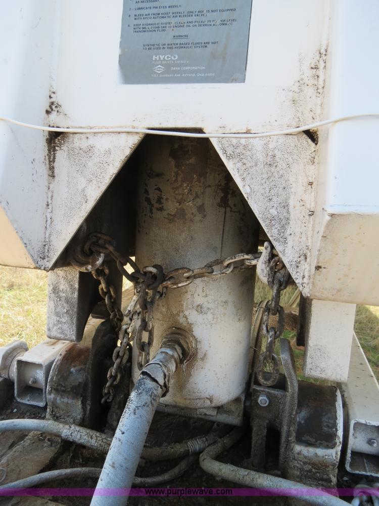 image for item B4697 1990 Lufkin 38' steel dual tandem axle end dump trailer