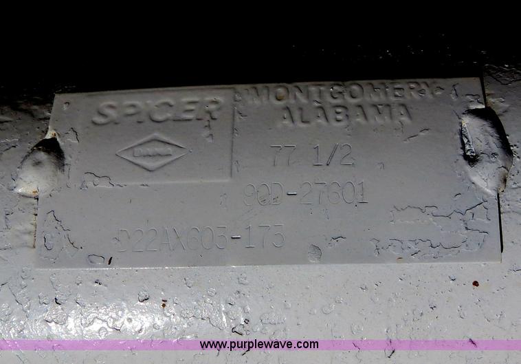 image for item B4697 1990 Lufkin 38' steel dual tandem axle end dump trailer