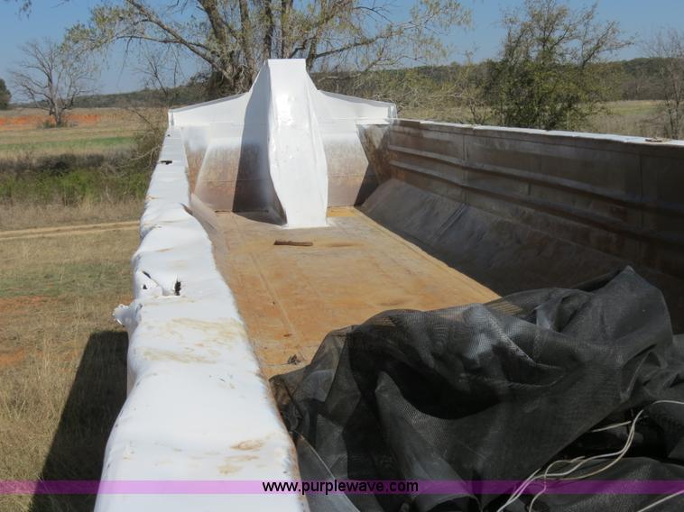 image for item B4697 1990 Lufkin 38' steel dual tandem axle end dump trailer