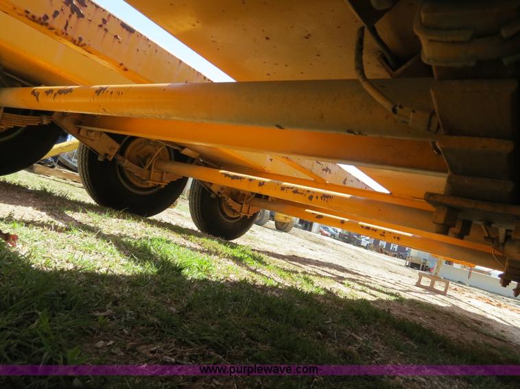 image for item B4703 1984 Belshe T-2 24' triple axle trailer