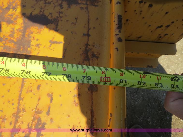 image for item B4703 1984 Belshe T-2 24' triple axle trailer