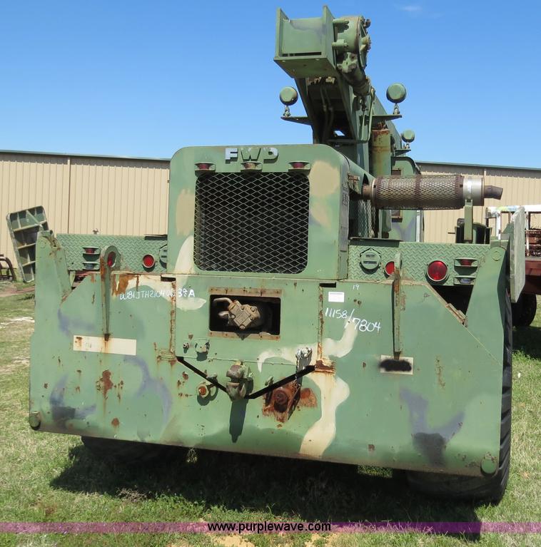 image for item B4704 1967 Hanson Machinery H-446 five ton wheel mounted crane