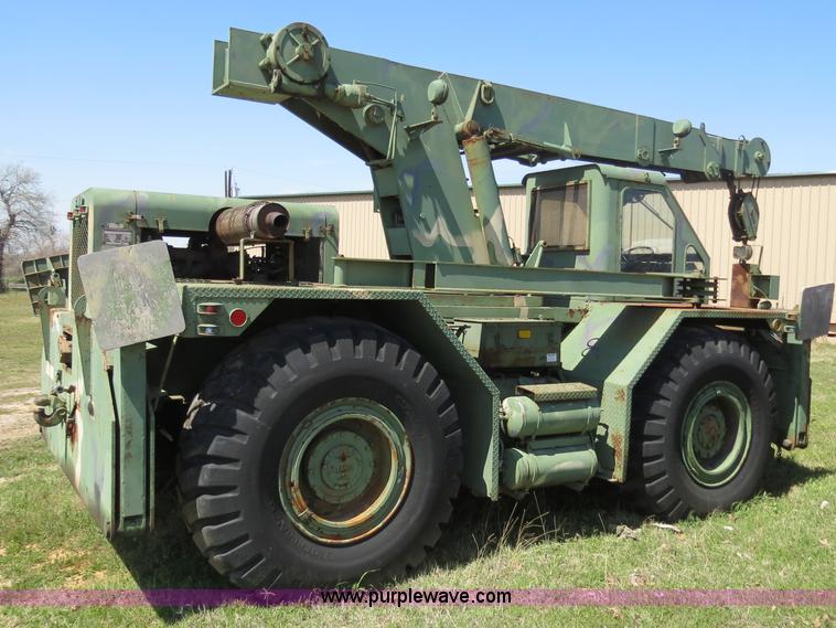 image for item B4704 1967 Hanson Machinery H-446 five ton wheel mounted crane