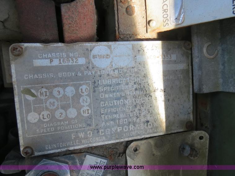 image for item B4704 1967 Hanson Machinery H-446 five ton wheel mounted crane