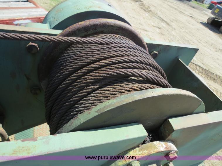 image for item B4704 1967 Hanson Machinery H-446 five ton wheel mounted crane