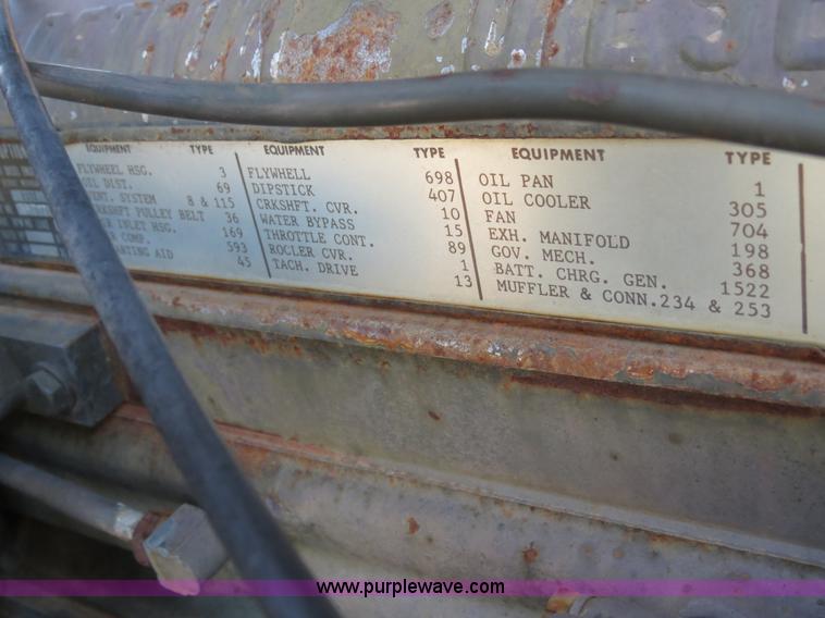 image for item B4704 1967 Hanson Machinery H-446 five ton wheel mounted crane