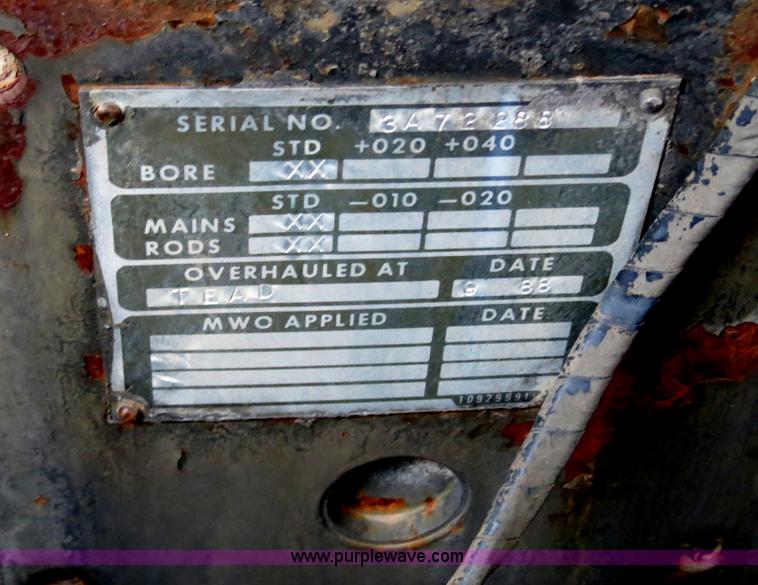 image for item B4704 1967 Hanson Machinery H-446 five ton wheel mounted crane