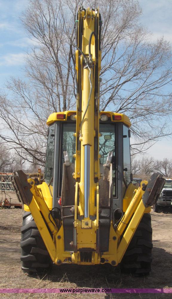 image for item B5442 2001 New Holland LB110 backhoe