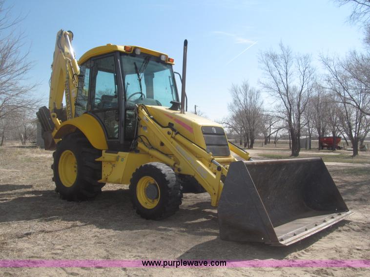image for item B5442 2001 New Holland LB110 backhoe