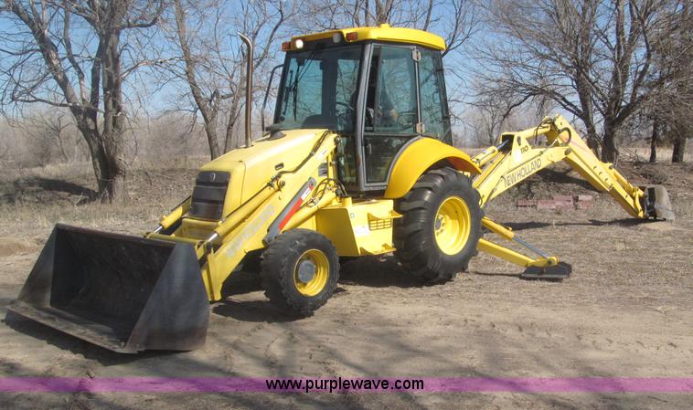 image for item B5442 2001 New Holland LB110 backhoe