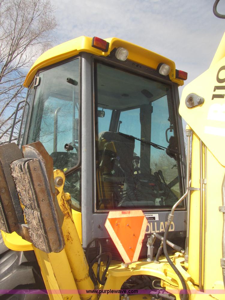 image for item B5442 2001 New Holland LB110 backhoe