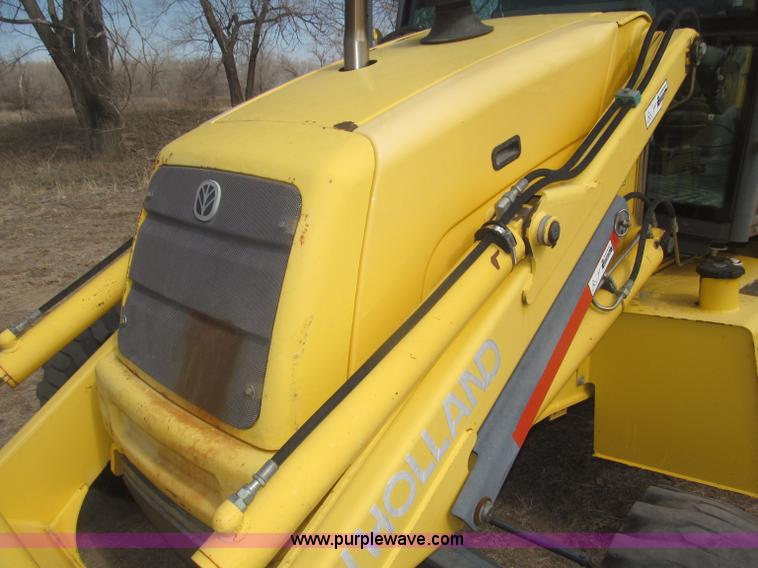image for item B5442 2001 New Holland LB110 backhoe