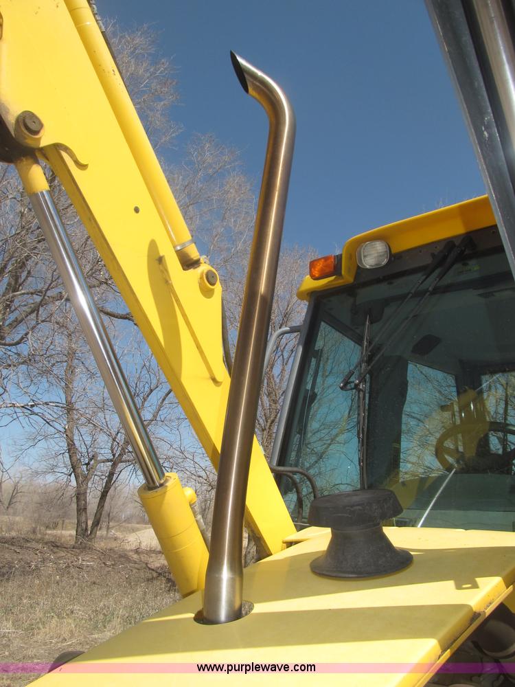 image for item B5442 2001 New Holland LB110 backhoe