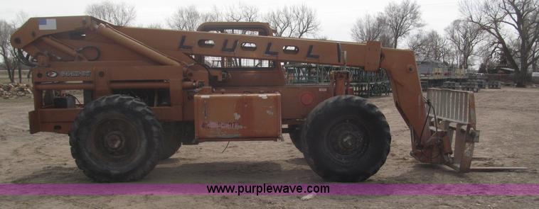 image for item B5453 1996 Lull 644B-37 Highlander series telehandler