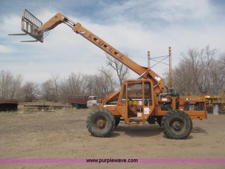 image for item B5453 1996 Lull 644B-37 Highlander series telehandler