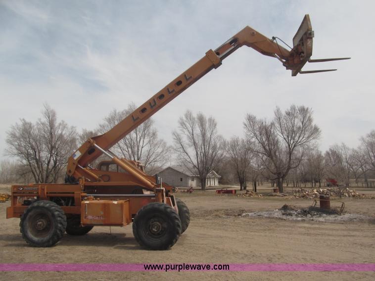 image for item B5453 1996 Lull 644B-37 Highlander series telehandler