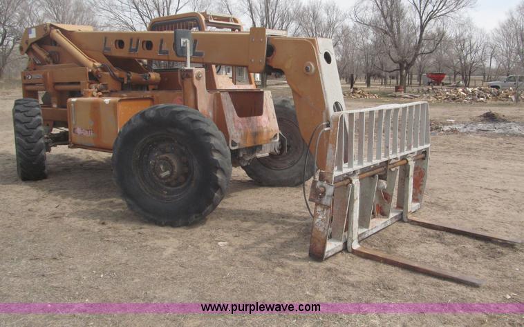 image for item B5453 1996 Lull 644B-37 Highlander series telehandler