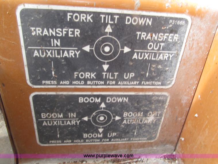 image for item B5453 1996 Lull 644B-37 Highlander series telehandler