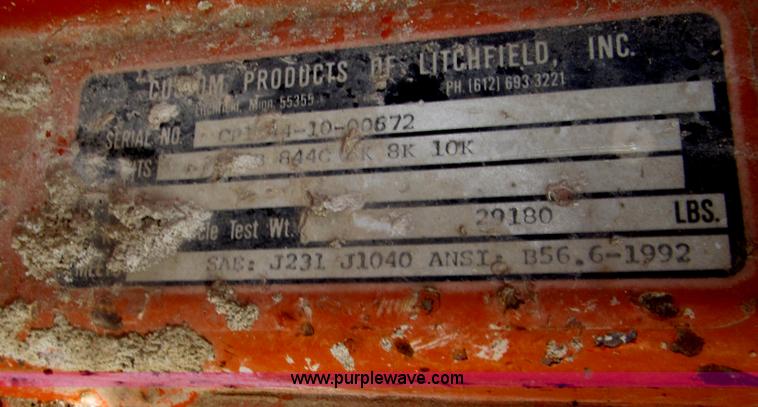 image for item B5453 1996 Lull 644B-37 Highlander series telehandler